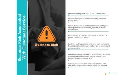 Business Risk Associated With Customer Service Template 1 Ppt Powerpoint Presentation Pictures Deck Business Risk Associated With Customer Service Template 1 Ppt Powerpoint Presentation Pictures Deck