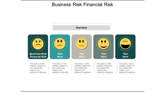 Business Risk Financial Risk Ppt PowerPoint Presentation Professional Slides Cpb