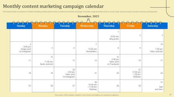 Business Sales Optimization Advertisement Campaign Ppt PowerPoint Presentation Complete Deck With Slides Slide27
