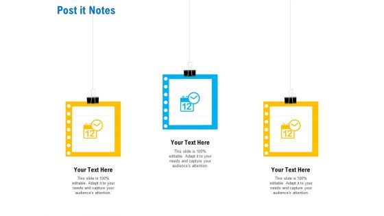 Business Service Provider Post It Notes Introduction PDF