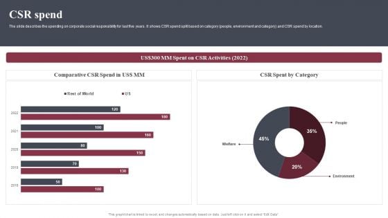 Business Software Development Company Profile CSR Spend Inspiration PDF