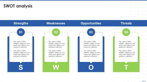 Business Software Playbook SWOT Analysis Information PDF