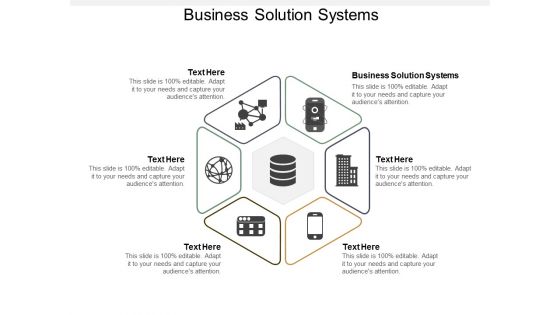 Business Solution Systems Ppt PowerPoint Presentation Deck Cpb