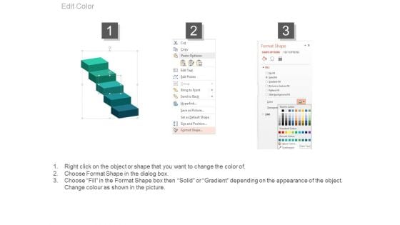 Business Steps Diagram With Icons Powerpoint Slides