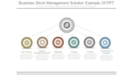 Business Stock Management Solution Example Of Ppt