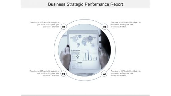 Business Strategic Performance Report Ppt Powerpoint Presentation Show Background Image