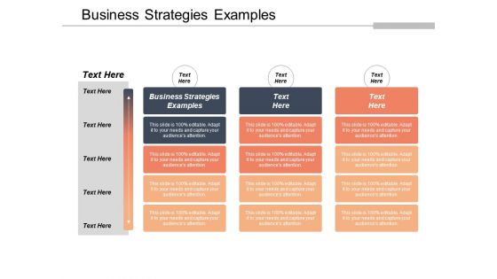 Business Strategies Examples Ppt PowerPoint Presentation Styles Example Cpb