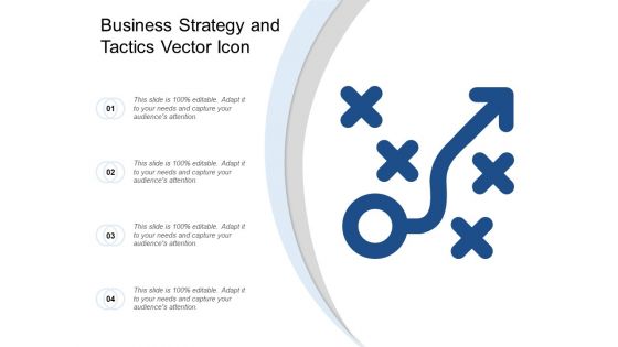 Business Strategy And Tactics Vector Icon Ppt Powerpoint Presentation Graphics