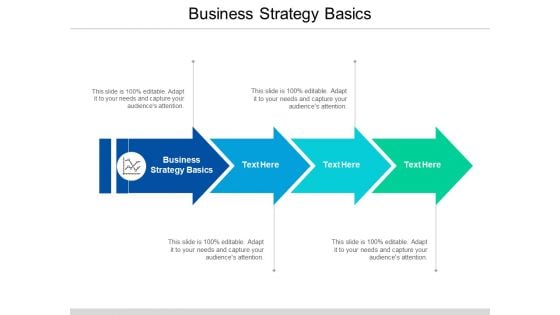 Business Strategy Basics Ppt PowerPoint Presentation Infographics Example Topics Cpb