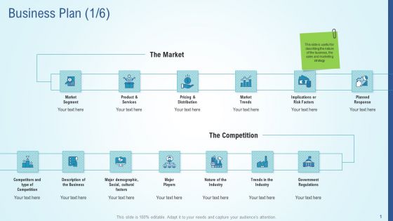 Business Strategy Development Process Business Plan Gride Slides PDF