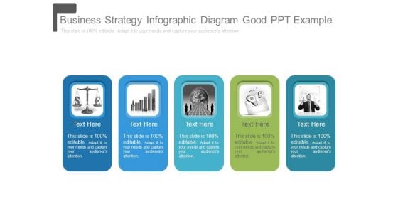 Business Strategy Infographic Diagram Good Ppt Example