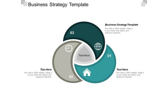 Business Strategy Template Ppt PowerPoint Presentation Styles Deck Cpb