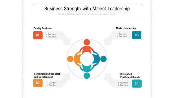 Business Strength With Market Leadership Ppt PowerPoint Presentation File Slideshow PDF