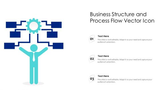 Business Structure And Process Flow Vector Icon Ppt PowerPoint Presentation File Background PDF