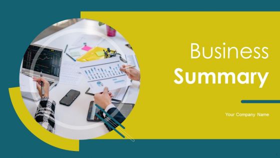 Business Summary Ppt PowerPoint Presentation Complete Deck With Slides
