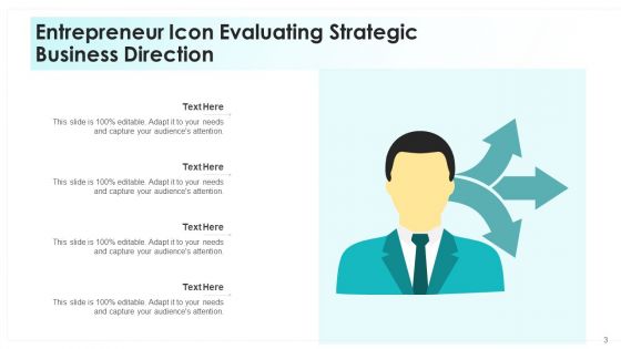 Business Supervision Icon Direction Ppt PowerPoint Presentation Complete Deck With Slides