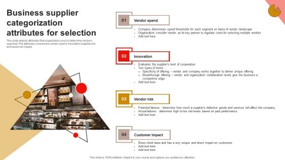 Business Supplier Categorization Attributes For Selection Professional PDF Business Supplier Categorization Attributes For Selection Professional PDF