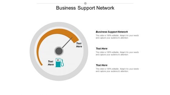 Business Support Network Ppt PowerPoint Presentation Slides Visual Aids Cpb