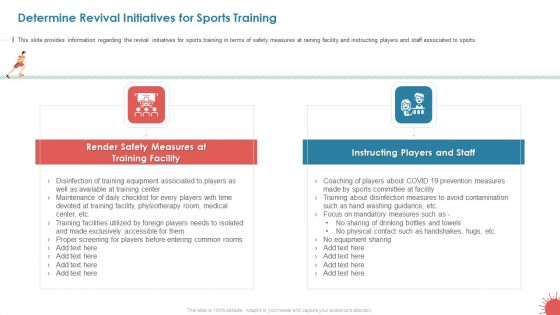 Business Survival Accommodation Determine Revival Initiatives For Sports Training Portrait PDF Business Survival Accommodation Determine Revival Initiatives For Sports Training Portrait PDF