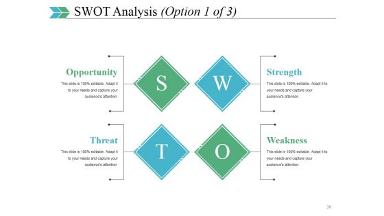 Business Swot Analysis Product Comparison And Competitive Landscape Ppt PowerPoint Presentation Complete Deck With Slides