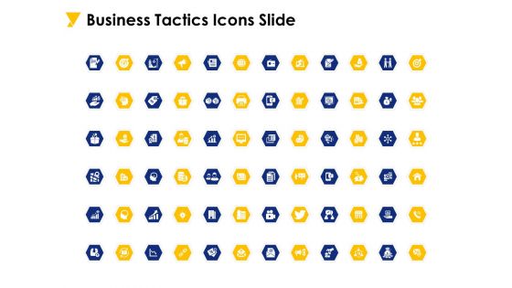 Business Tactics Icons Slide Ppt PowerPoint Presentation Summary Aids