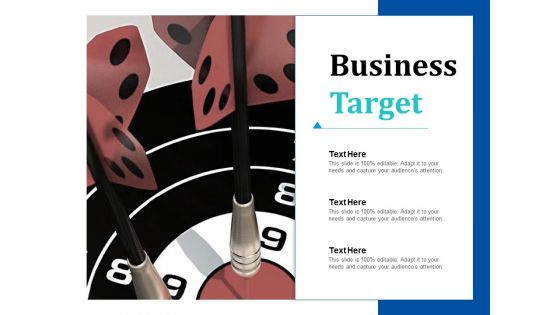 Business Target Ppt PowerPoint Presentation Layouts Slide Download