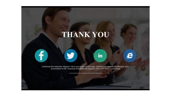 Business Team Thank You Powerpoint Slides
