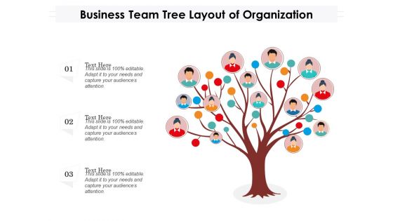 Business Team Tree Layout Of Organization Ppt PowerPoint Presentation File Inspiration PDF