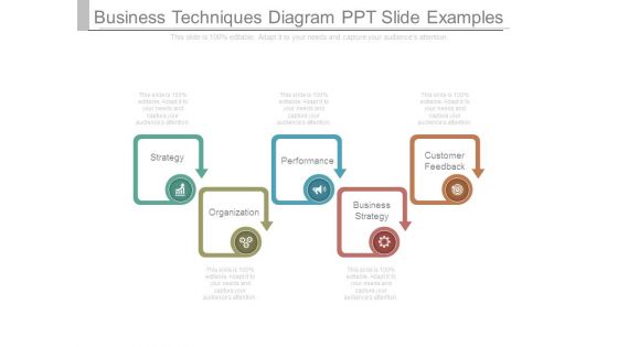 Business Techniques Diagram Ppt Slide Examples