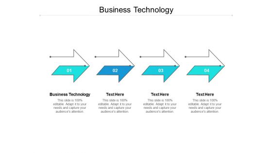 Business Technology Ppt PowerPoint Presentation Deck Cpb