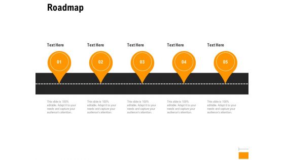 Business To Business Advertising Proposal Roadmap Information PDF