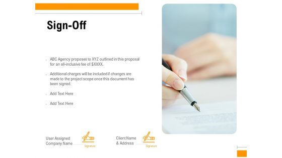 Business To Business Advertising Proposal Sign Off Slides PDF Business To Business Advertising Proposal Sign Off Slides PDF