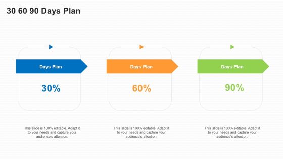 Business To Business Market Segmentation Criteria 30 60 90 Days Plan Clipart PDF