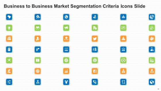 Business To Business Market Segmentation Criteria Ppt PowerPoint Presentation Complete Deck With Slides