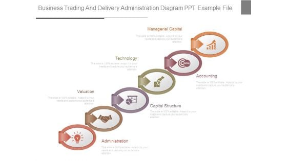 Business Trading And Delivery Administration Diagram Ppt Example File