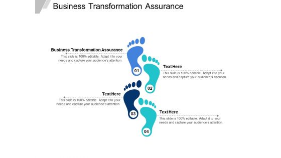 Business Transformation Assurance Ppt PowerPoint Presentation Infographics Format Ideas Cpb