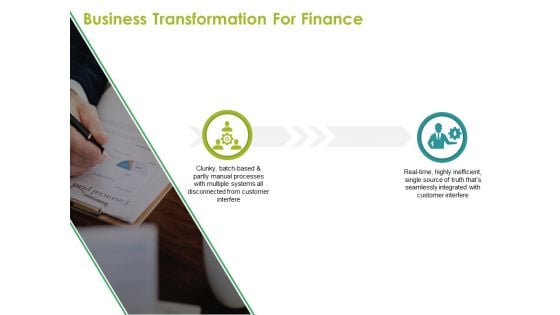 Business Transformation For Finance Ppt PowerPoint Presentation File Professional