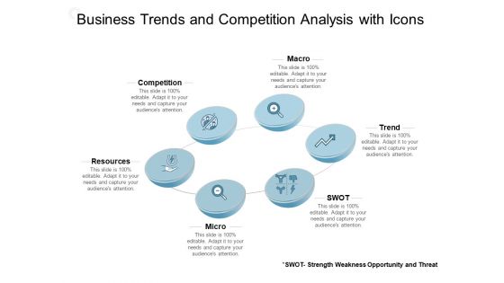 Business Trends And Competition Analysis With Icons Ppt PowerPoint Presentation Inspiration Graphic Tips