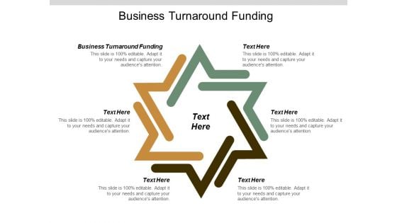 Business Turnaround Funding Ppt PowerPoint Presentation Icon Sample Cpb