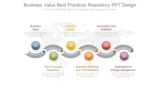 Business Value Best Practices Repository Ppt Design Business Value Best Practices Repository Ppt Design