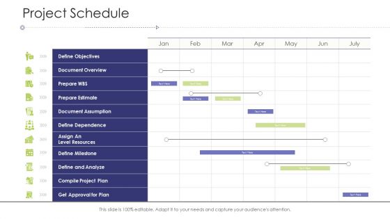 Business Venture Tactical Planning Complete PPT Deck Project Schedule Template PDF