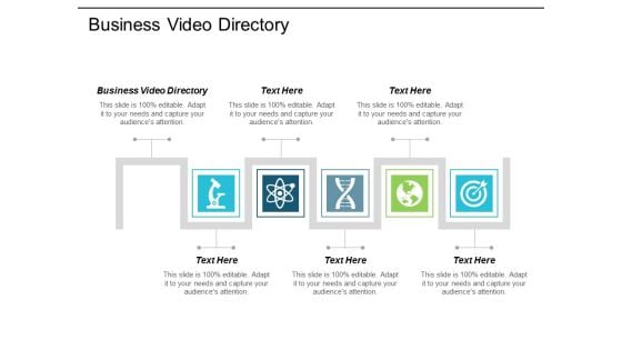 Business Video Directory Ppt Powerpoint Presentation Icon Good Cpb