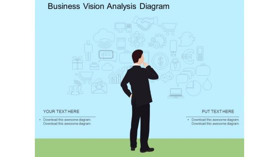 Business Vision Analysis Diagram Powerpoint Template