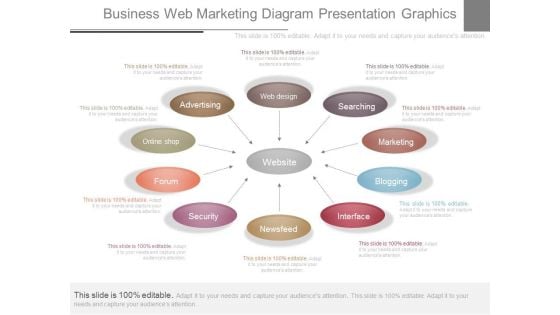 Business Web Marketing Diagram Presentation Graphics Business Web Marketing Diagram Presentation Graphics