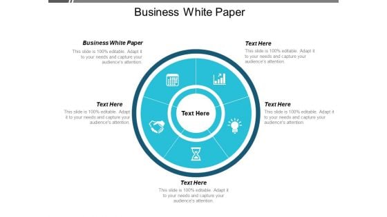 Business White Paper Ppt PowerPoint Presentation Gallery Guidelines Cpb