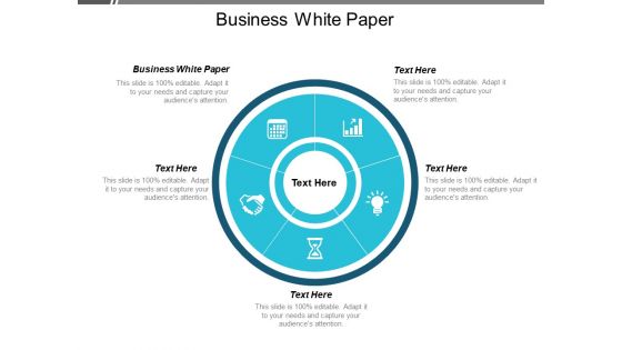 Business White Paper Ppt PowerPoint Presentation Gallery Guidelines Cpb