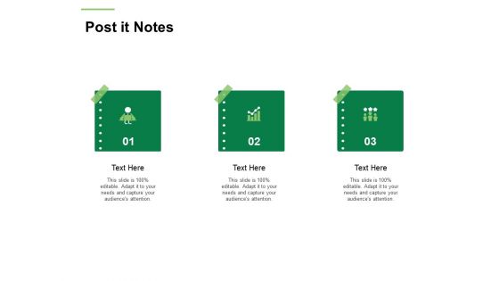 Business Working Condition Post It Notes Ppt Layouts Graphics Example PDF