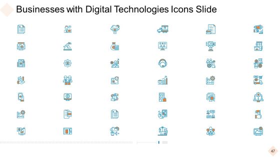 Businesses With Digital Technologies Ppt PowerPoint Presentation Complete Deck With Slides Slide47