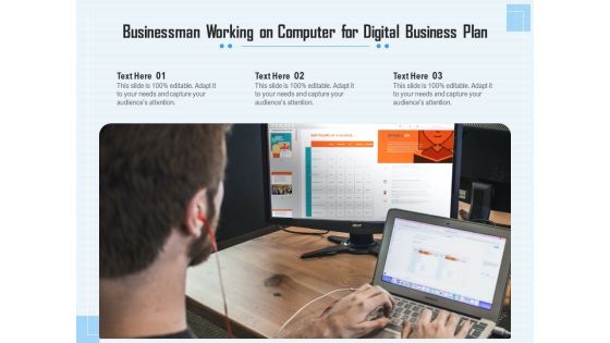 Businessman Working On Computer For Digital Business Plan Ppt PowerPoint Presentation File Images PDF Businessman Working On Computer For Digital Business Plan Ppt PowerPoint Presentation File Images PDF