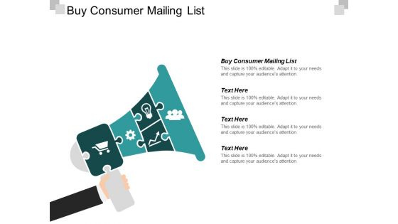 Buy Consumer Mailing List Ppt PowerPoint Presentation Icon Slide Portrait Cpb